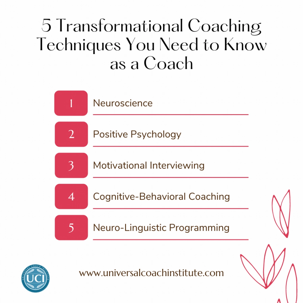 5 transformational coaching techniques